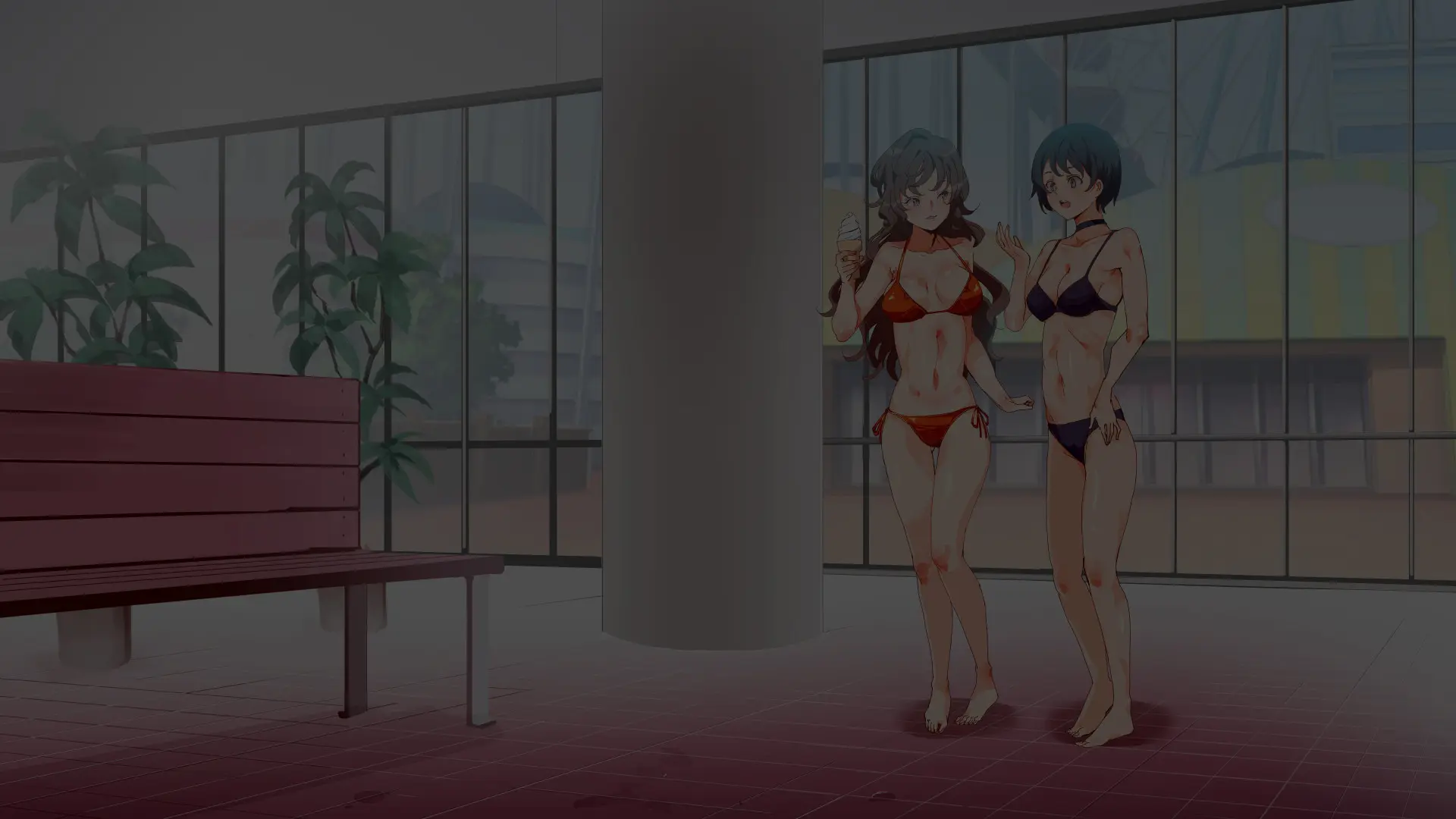 Mukanshin Pool ~Au Onna Zenin, Sekuhara Shihoudai No Aruku Nama Onaho | 무관심 수영장 ~만나는 여자 전원 성희롱 무제한의 걸어다니는 생오나홀 ~